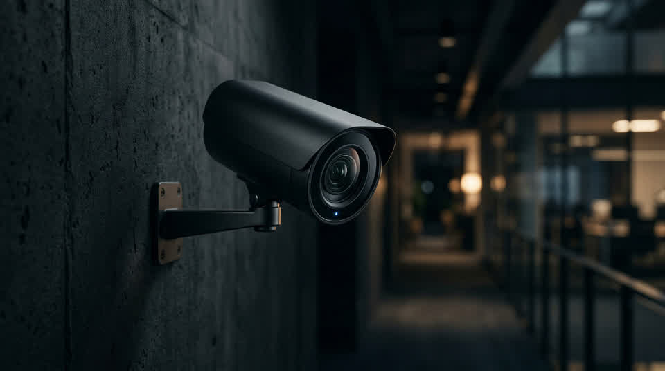 Advanced intelligent security camera with edge AI processing